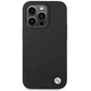 Dėklas BMW BMHCP14LSILBK Apple iPhone 14 Pro 6,1″ juodos spalvos Silicone Metal Logo