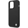 Dėklas BMW BMHCP14LSILBK Apple iPhone 14 Pro 6,1″ juodos spalvos Silicone Metal Logo