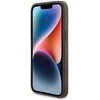 Guess GUHMP14LG4GFRW Apple iPhone 14 Pro 6.1" rudos spalvos dėklas 4G Collection Leather Metal Logo MagSa