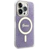 Dėklas GUESS GUHMP14LH4STU IPHONE 14 PRO 6.1 "PURPLE/PURPLE HARDCASE 4G MAGSAFE