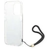 „Guess“ GUOHCP14LH4STW „Apple iPhone 14 Pro 6,1“ rudas kietas dėklas 4G spausdinimo dirželis