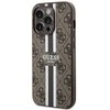 Guess GUHMP14LP4RPSW Apple iPhone 14 Pro 6.1″ rudos spalvos kietas dėklas 4G Printed Stripes MagSafe