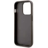 Apple iPhone 14 Pro Guess dėklas GCube Stripes MagSafe (GUHMP14XHGCFSEW) rudos spalvos