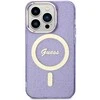 Apple iPhone 14 Pro Guess dėklas Glitter Gold MagSafe (GUHMP14LHCMCGU) violetinės spalvos