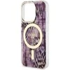 Dėklas GUESS GUHMP14LHLEOPWP IPHONE 14 PRO 6.1 "Rožinis/Rožinis HARDCASE LEOPARD MAGSAFE
