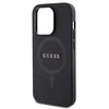 Apple iPhone 14 Pro Guess dėklas Saffiano MagSafe (GUHMP14LPSAHMCK) juodos spalvos