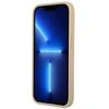 Guess GUHCP14LPSATLE Apple iPhone 14 Pro 6,1″ beige kietas dėklas SaffianoTriangle Logo