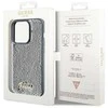 Apple iPhone 14 Pro Guess dėklas Sequin Script Metal (GUHCP14LPSFDGSS) sidabrinės spalvos