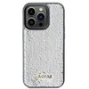 Apple iPhone 14 Pro Guess dėklas Sequin Script Metal (GUHCP14LPSFDGSS) sidabrinės spalvos