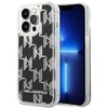 Apple iPhone 14 Pro Karl Lagerfeld dėklas Liquid Glitter Monogram (KLHCP14LLMNMK) juodos spalvos