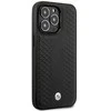 Apple iPhone 14 Pro Max BMW odinis dėklas Diamond Pattern MagSafe MagSafe (BMHMP14X22RFGK) juodos spalvos