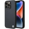 Apple iPhone 14 Pro Max BMW odinis dėklas Hot Stamped MagSafe (BMHMP14XSLLNA) mėlynos spalvos