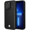 Apple iPhone 14 Pro Max BMW odinis dėklas Diamond Pattern MagSafe MagSafe (BMHMP14X22RFGK) juodos spalvos