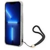Guess GUOHCP14XHFLSB Apple iPhone 14 Pro Max 6,7" mėlynas kietas dėklas su gėlių raštu