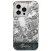 Apple iPhone 14 Pro Max Guess dėklas Porcelain Collection (GUHCP14XHGPLHG) pilkos spalvos