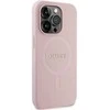 Dėklas GUESS GUHMP14XPSAHMCP IPHONE 14 PRO MAX 6.7 "Rožinis/Rožinis HARDCASE SAFFIANO MAGSAFE
