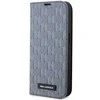 Karl Lagerfeld KLBKP14XSAKLHPG Apple iPhone 14 Pro Max 6.7″ bookdėklas sidabrinis Saffiano Monogram