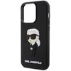 Dėklas Karl Lagerfeld KLHCP14X3DRKINK Apple iPhone 14 Pro Max 6.7" juodos spalvos hardcase Rubber Ikonik 3D