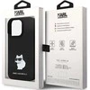 Dėklas Karl Lagerfeld KLHCP14XSMHCNPK IPHONE 14 PRO MAX 6.7 "Juodas/Juodas HARDCASE SILICONE C METAL PIN