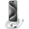 Apple iPhone 14 Pro Max Karl Lagerfeld dėklas IML Choupette Head &amp; Cord MagSafe (KLHMP14XHCCHNT) skaidrus