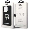 Dėklas Karl Lagerfeld KLHCP14X3DRKINK Apple iPhone 14 Pro Max 6.7" juodos spalvos hardcase Rubber Ikonik 3D