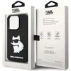 Apple iPhone 14 Pro Max Karl Lagerfeld dėklas Rubber Choupette 3D (KLHCP14X3DRKHNK) juodos spalvos