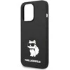 Karl Lagerfeld KLHCP14XSNCHBCK Apple iPhone 14 Pro Max 6,7″ kietas dėklas juodos spalvos Silicone Choupette