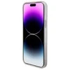 „Guess IML Iridescent MagSafe“ dėklas – Apple iPhone 15 dėklas, rausvas