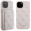 Dėklas Guess Set GUBPM5P15S4GEMGP Apple iPhone 15 6.1″ hardcase + Powerbank 5000mAh MagSafe rožinės spalvos 4G Meta
