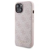 Dėklas Guess Set GUBPM5P15S4GEMGP Apple iPhone 15 6.1″ hardcase + Powerbank 5000mAh MagSafe rožinės spalvos 4G Meta