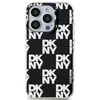 Apple iPhone 15 Plus / 14 Plus DKNY dėklas IML Checkered Mono Pattern (DKHCP15MHDLCEK) juodos spalvos