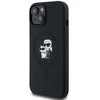 Karl Lagerfeld KLHMP15MSCMKCRHK Apple iPhone 15 Plus / 14 Plus 6.7″ juodos spalvos kietas dėklas Silicone Karl & C