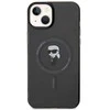 Apple iPhone 15 Plus Karl Lagerfeld dėklas IML Ikonik MagSafe (KLHMP15MHFCKNOK) juodos spalvos