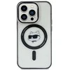 Apple iPhone 15 Plus Karl Lagerfeld dėklas IML Choupette`s Head MagSafe (KLHMP15MHCHNOTK) skaidrus