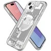 Spigen Ultra Hybrid Zero One (MagFit) dėklas skirtas Apple iPhone 15 Plus, spalva - Zero One White