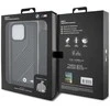 Dėklas BMW BMHCP15L23PSCCK Apple iPhone 15 Pro 6.1″ juodos spalvos hardcase M Edition Carbon Stripe & Strap
