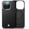 Dėklas BMW BMHMP15L23PUFWK Apple iPhone 15 Pro 6.1″ juodos spalvos Signature Wrapped Metal MagSafe