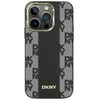 Apple iPhone 15 Pro DKNY Hardcase Leather Checkered Mono Pattern MagSafe (DKHMP15LPCPVSLK) dėklas telefonui juodos spalvos