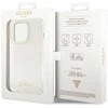 Guess GUHCP15LHDECMP Apple iPhone 15 Pro 6.1″ rožinės spalvos kietas dėklas IML Faceted Mirror Disco Iridescent