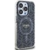 Dėklas GUESS GUHMP15LHGCUSTGK IPHONE 15 PRO 6.1 "Juodas/Juodas HARDCASE IML GCUBE MAGSAFE
