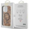 Dėklas GUESS GUHMP15LHGCUSTGW IPHONE 15 PRO 6.1 "RUDAS / RUDAS KIETAS DĖLIS IML GCUBE MAGSAFE