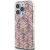 Dėklas GUESS GUHMP15LHGCUSTGP IPHONE 15 PRO 6.1 "Rožinis/Rožinis HARDCASE IML GCUBE MAGSAFE