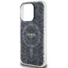 Dėklas GUESS GUHMP15LHGCUSTGK IPHONE 15 PRO 6.1 "Juodas/Juodas HARDCASE IML GCUBE MAGSAFE