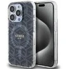 Dėklas GUESS GUHMP15LHGCUSTGK IPHONE 15 PRO 6.1 "Juodas/Juodas HARDCASE IML GCUBE MAGSAFE