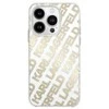 Apple iPhone 15 Pro Karl Lagerfeld dėklas IML Fullover Logo (KLHCP15LHKFOEMD) aukso spalvos