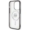 Karl Lagerfeld KLHMP15LHKHNOTK Apple iPhone 15 Pro 6.1″ skaidrus kietas dėklas IML Karl`s Head MagSafe