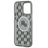 Dėklas Karl Lagerfeld KLHMP15LHMCKMHK Apple iPhone 15 Pro 6.1″ juodos spalvos IML Monogram Karl&Choupette Head MagSa