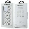Dėklas Karl Lagerfeld KLHMP15LHMCKMHT Apple iPhone 15 Pro 6.1 skaidrus IML Monogram Karl&Choupet