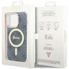 Apple iPhone 15 Pro Max Guess dėklas IML 4G MagSafe (GUHMP15XH4STB) mėlynos spalvos