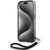 Karl Lagerfeld KLHCP15XHKDPNSK Apple iPhone 15 Pro Max 6.7″ juodos spalvos kietas dėklas IML Mono KL Pattern & Cor